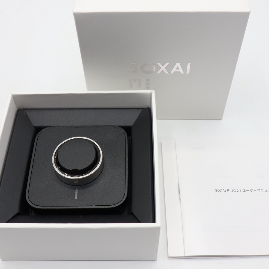 乐天商城 - 【美品】SOXAI RING 2 シルバー 20号 SOXAIRING2SL20 スマートリング ソクサイリング 本体 【中古】