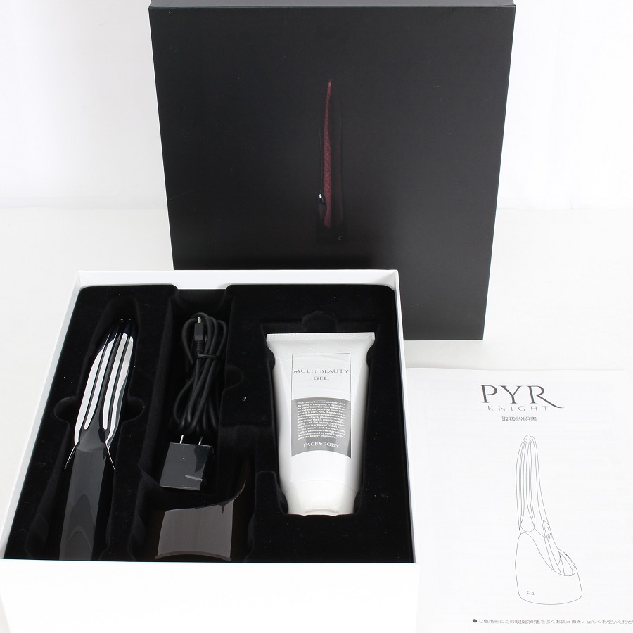 PYR KNIGHT 美顔器 充電器・スタンド付き 箱あり 新品のジェル1本付き 楽天市場】パイラナイトの通販