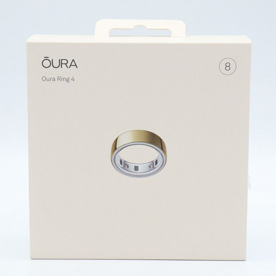 乐天商城 - 【未使用】Oura Ring 4 JZ90-54216-08 ゴールド US 8号 スマートリング オーラリング 本体