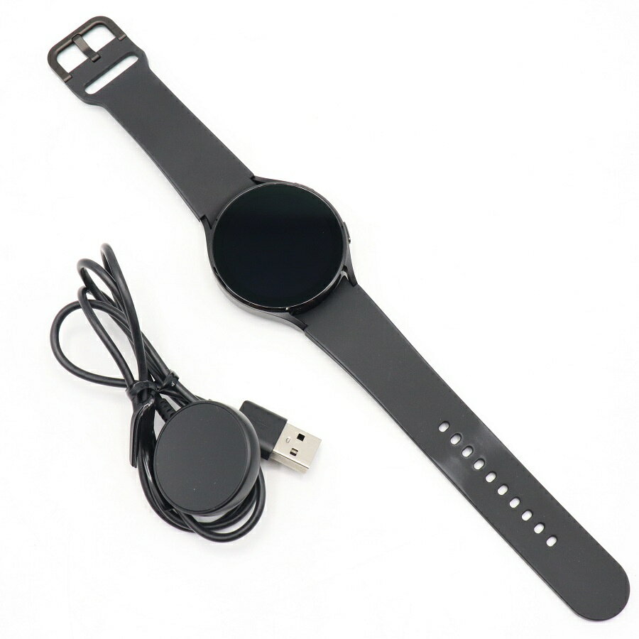 SAMSUNG Galaxy Watch4 44mm SM-R870NZKAXJP ブラック スマートウォッチ ギャラクシーウォッチ 本体 