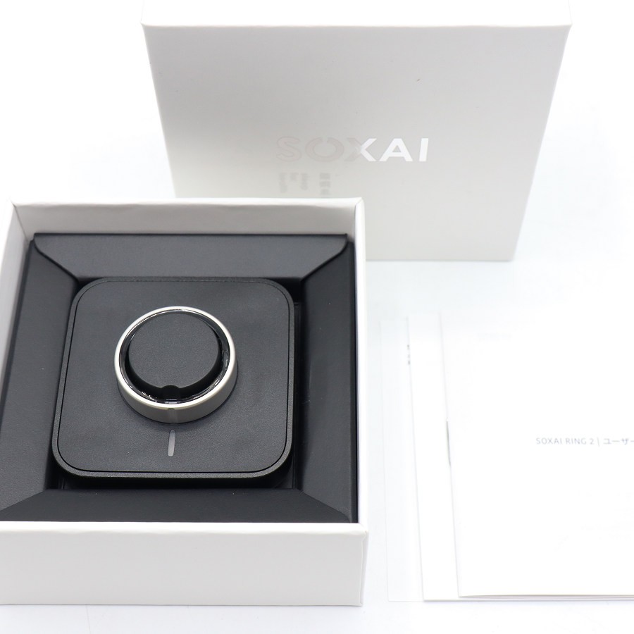乐天商城 - 【美品】SOXAI RING 2 マットシルバー 20号 SOXAIRING2MSL20 スマートリング ソクサイリング 本体 【中古】