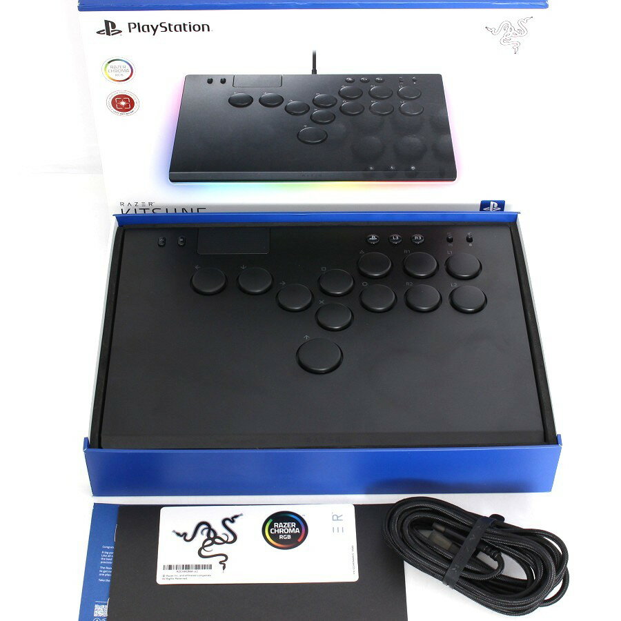 樂天商城 - 【お買い物マラソン！限定クーポン】【美品】Razer Kitsune RZ06-05020100-R3A1 薄型レバーレスコントローラー レイザー 本体 【中古】