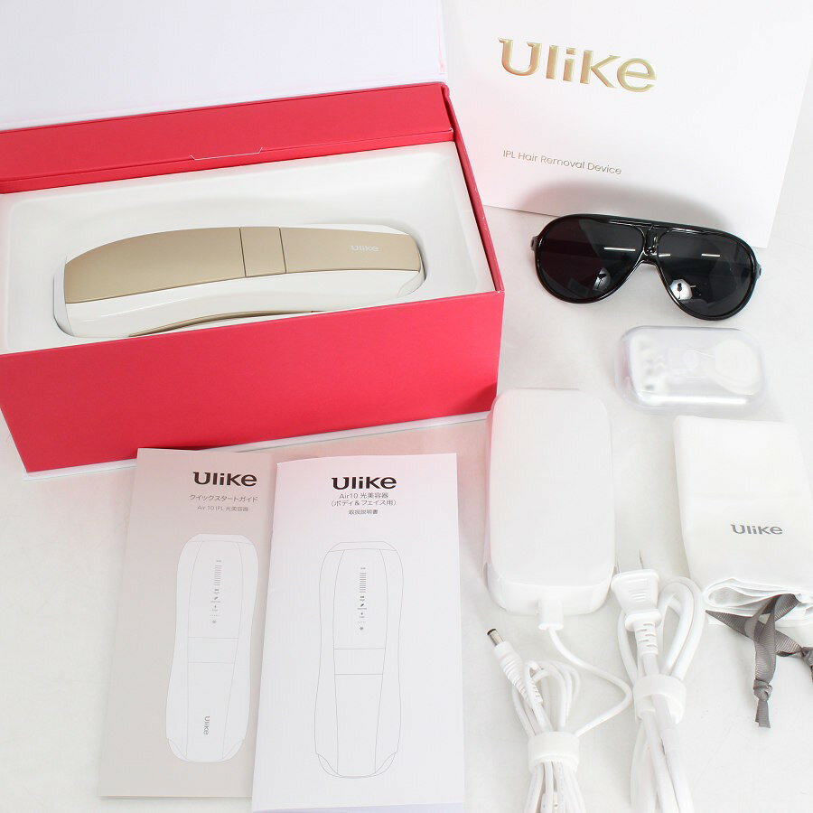 樂天商城 - 【お買い物マラソン！限定クーポン】【美品】Ulike Air 10 IPL光美容器 UI20WG ホワイトゴールド 脱毛器 ユーライク 本体 【中古】