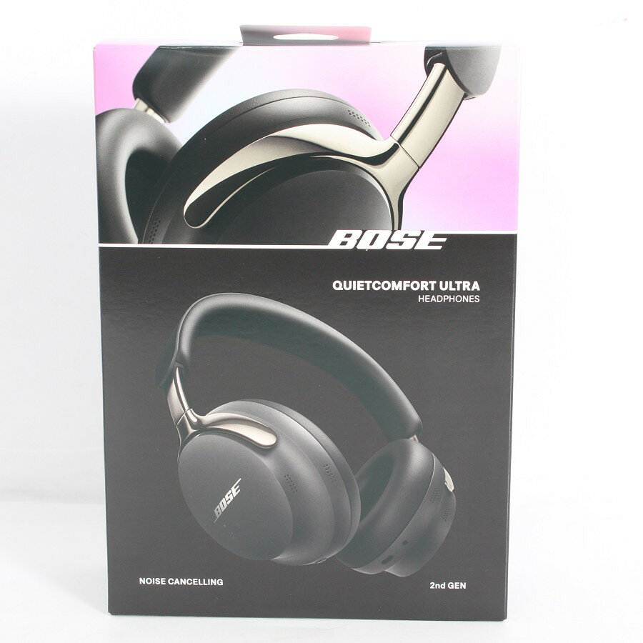 樂天商城 - 【未使用】BOSE QuietComfort Ultra Headphones 第2世代 ブラック ノイズキャンセリング ヘッドホン 空間オーディオ対応 ボーズ 本体