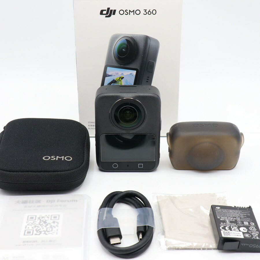 樂天商城 - 【お買い物マラソン！限定クーポン】【美品】DJI Osmo 360 スタンダードコンボ OQA004 360度アクションカメラ 8K ディージェイアイ オズモ 本体 【中古】
