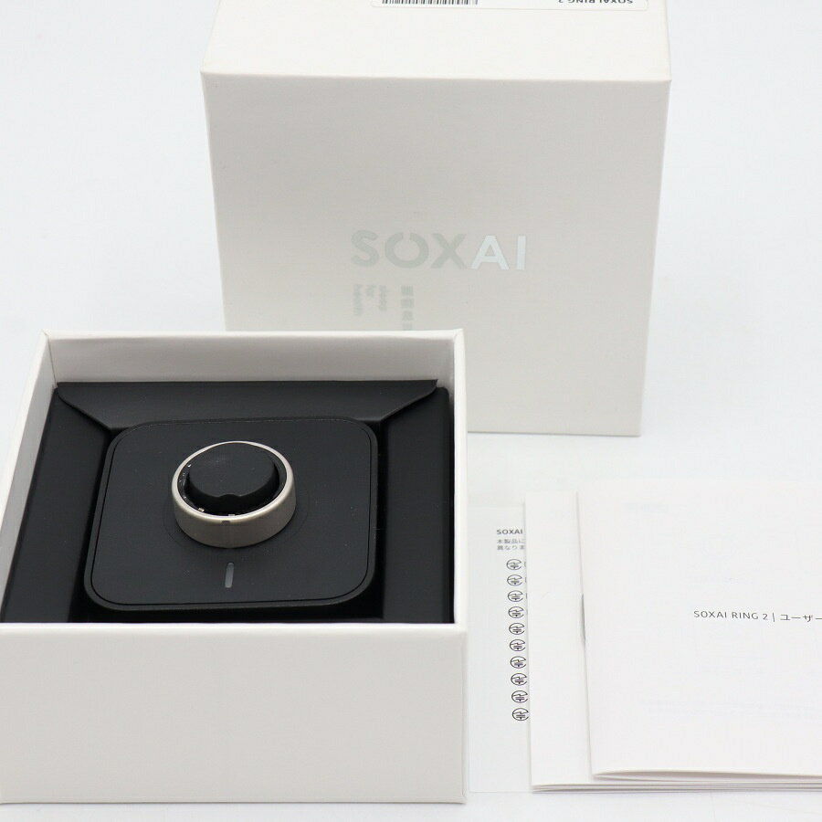 樂天商城 - 【お買い物マラソン！限定クーポン】【美品】SOXAI RING 2 マットシルバー 10号 SOXAIRING2MSL10 スマートリング ソクサイリング 本体 【中古】