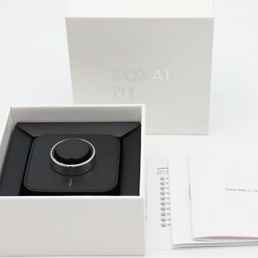 樂天商城 - 【お買い物マラソン！限定クーポン】【美品】SOXAI RING 2 シルバー 18号 SOXAIRING2SL18 スマートリング ソクサイリング 本体 【中古】