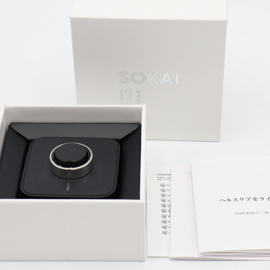 樂天商城 - 【美品】SOXAI RING 2 シルバー 14号 SOXAIRING2SL14 スマートリング ソクサイリング 本体 【中古】