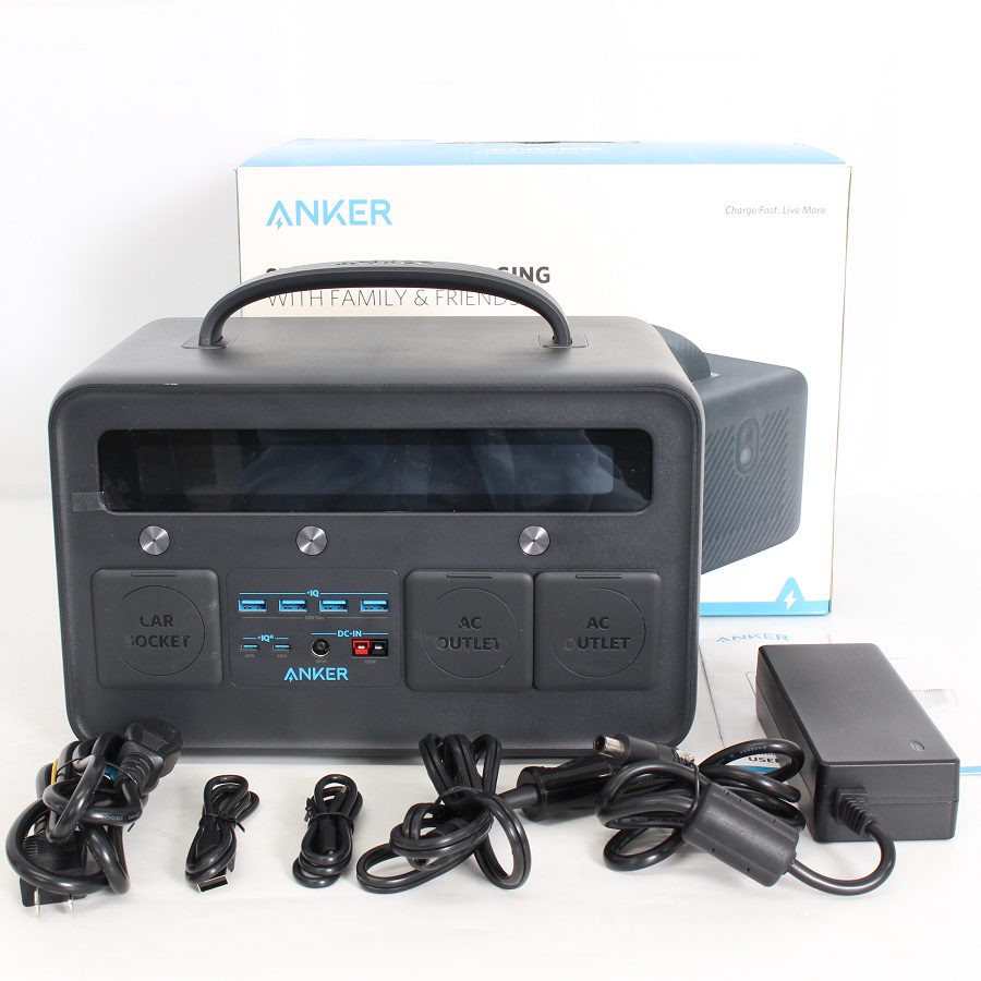 Anker PowerHouse 2 800 black A1750511 778Wh ポータブル電源 アンカー パワーハウス 本体 【中古】