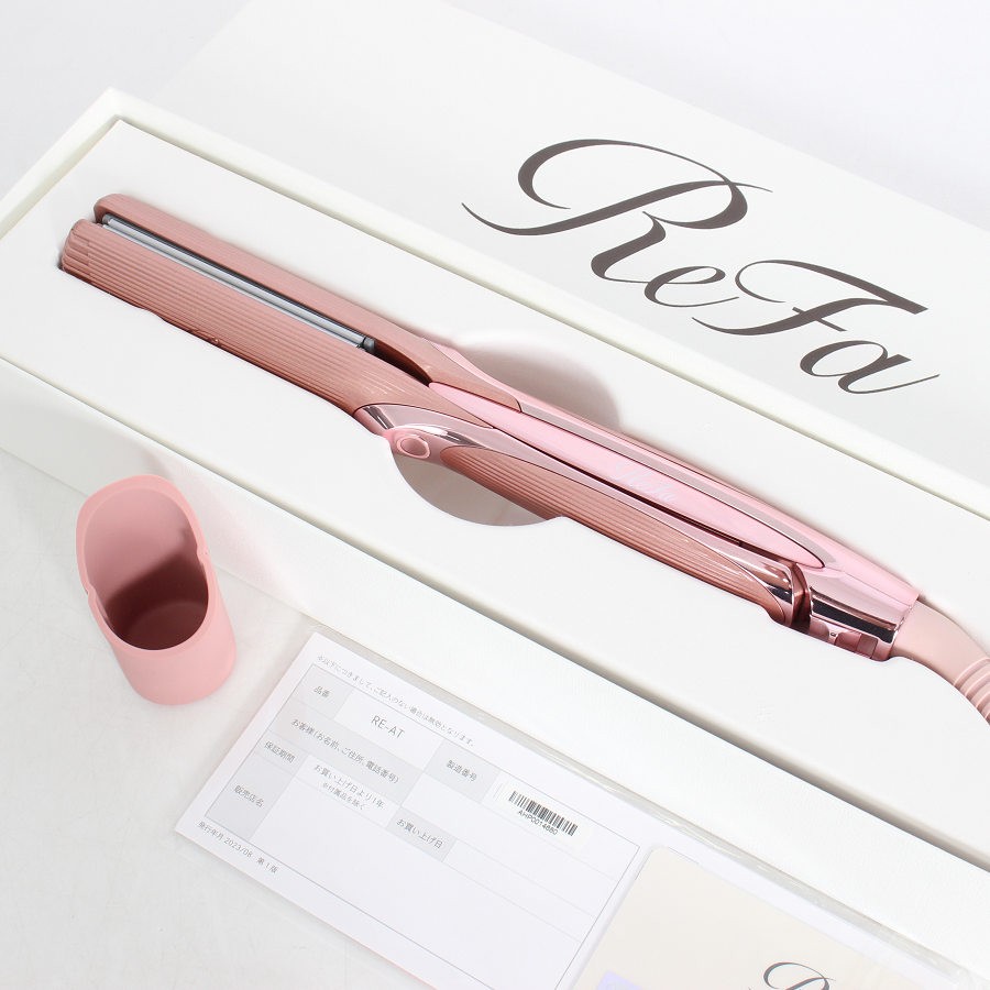 【美品】MTG ReFa STRAIGHT IRON PRO RE-AT-05A ピンク ストレートアイロン プロ ...