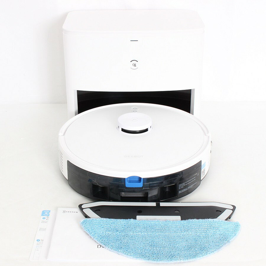 【美品】ECOVACS DEEBOT Y1 PRO PLUS DLX32-22EE ホワイト ロボット掃除機 エコバックス ディーボット 本体 【中古】