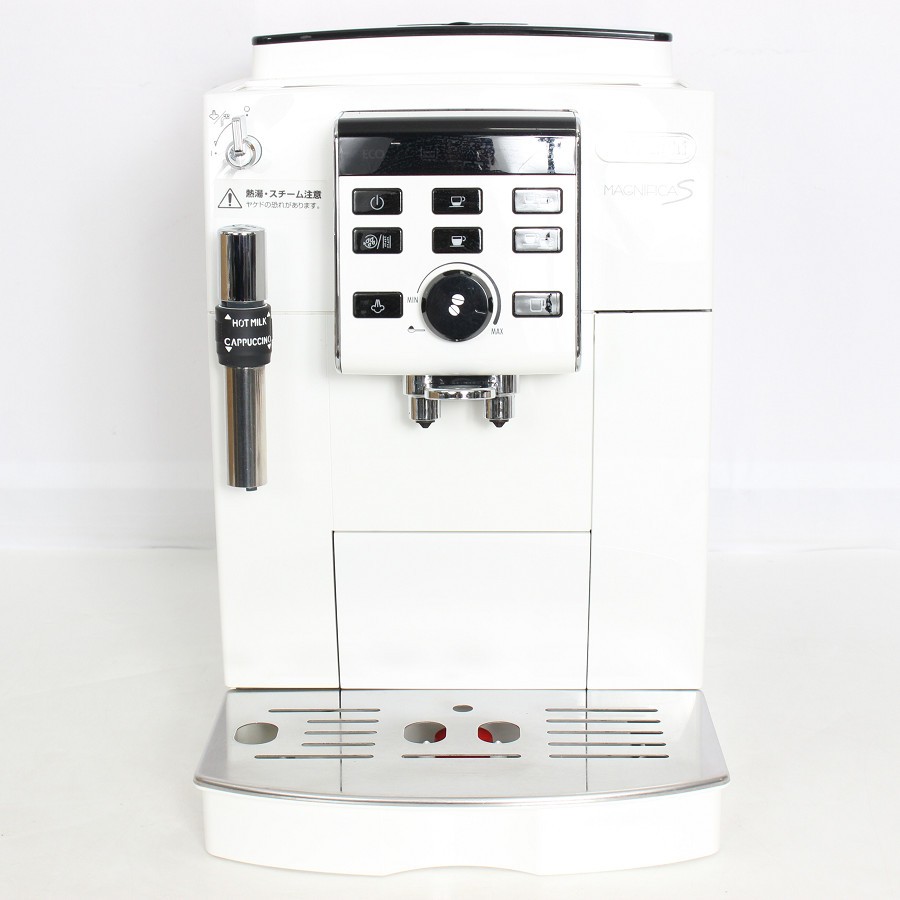 デロンギ マグニフィカS ECAM23120WN 全自動エスプレッソマシン コーヒーメーカー ...