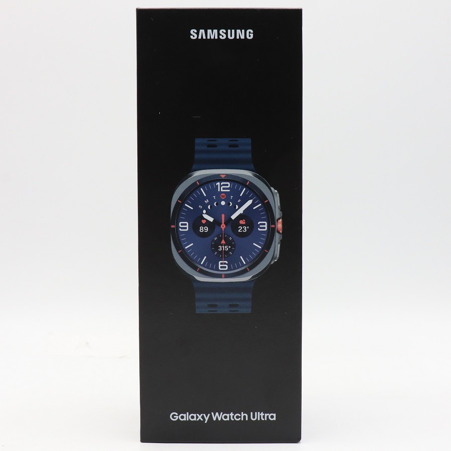 ■商品名 【新品未開封】SAMSUNG Galaxy Watch Ultra LTEモデル SM-L705FZB5SJP チタニウム ブルー スマートウォッチ ギャラクシーウォッチ 本体 ■商品状態 【N】未使用品 ・新品未開封の商品です。 ・商品自体は新品未使用ですが、買取品のため中古カテゴリーの新古品・未使用品で出品しております。 ・自社で梱包して発送いたします。 ■元箱・説明書について ・元箱：あり ◆最高55度の熱と9000mの高度に耐え、10気圧防水を備えた1.47型スマートウォッチ。パワフルな3nmプロセッサーにより、動作も快適。 ◆「省電力モード」では最長100時間駆動のロングライフを実現。「バイオアクティブセンサー」がユーザーの活動を綿密に追跡する。 ◆「MIL-STD-810H」の軍用規格に準拠。周囲が暗くなるとディスプレイが自動で「ナイトモード」に切り替わり、夜間視力に最適化される。 ■商品ランク説明 当店が定める商品ランクは下記の商品状態からランク分けをおこなっております。 【N】未使用品 【S】数回使用程度の美品 【A】大きなダメージもなく程度良好の美品 【B】一般的な使用感のある商品 【C】傷、汚れがあり使用感を感じるUSED品 【D】傷・汚れなどが多く見受けられる難有品 【E】ジャンク品 ■発送について ・佐川急便でお支払い確認後、2営業日以内に発送いたします。 ※沖縄県及び離島のお客様はゆうパックでの【着払い】となりますので予めご了承ください。 ■古物商許可証 【大阪府公安委員会：第621010150412号】 ■ご購入の前にお読みください ・当店の明らかな商品説明の記載ミス等でない限り、ご購入後の返金・返品等の対応はできません。 ・ご購入後、3日以上ご連絡が取れないお客様につきましては、誠に勝手ながら購入の意思なしと判断し、キャンセル扱いとさせていただく場合がございますので予めご了承ください。 ■返金・返品について ・購入した商品と異なる場合 ・説明欄に記載のない大きなダメージがあった場合 ・サイズや記載と違うお色の場合 ・初期動作不良があった場合 上記の内容に該当する場合のみ返金・返品をお受けいたします。 ※若干の状態の違いなどの個人的主観、ご注文間違いやスペックの認識の相違、思っていた商品と違うなど、個人的な理由での返品はお受けできません。 ■商品番号 MCL1PDIZB0KVI97C