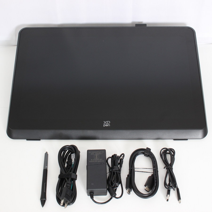 ■商品名 XP-Pen Artist 22 Plus MD220FH_JP 液晶タブレット ペンタブ アーティスト 本体 ■商品状態 【B】一般的な使用感のある商品 ・本体背面には擦れ感があり、ケーブルカバーが欠損しております。 ・画面のメーカー出荷時の初期フィルム上には擦れ感と空気の混入がみられます。 ※中央上部の空気混入箇所はペンが若干引っ掛かる状態です。 ・動作確認済みのためご購入後はすぐにご使用いただけます。 ・自社で梱包して発送いたします。 ※付属品は画像にあるものが全てとなります。 ■元箱・説明書について ・元箱：なし（自社で梱包） ・説明書：なし ■商品ランク説明 当店が定める商品ランクは下記の商品状態からランク分けをおこなっております。 【N】未使用品 【S】数回使用程度の美品 【A】大きなダメージもなく程度良好の美品 【B】一般的な使用感のある商品 【C】傷、汚れがあり使用感を感じるUSED品 【D】傷・汚れなどが多く見受けられる難有品 【E】ジャンク品 ■発送について ・佐川急便でお支払い確認後、2営業日以内に発送いたします。 ※沖縄県及び離島のお客様はゆうパックでの【着払い】となりますので予めご了承ください。 ■古物商許可証 【大阪府公安委員会：第621010150412号】 ■ご購入の前にお読みください ・当店の明らかな商品説明の記載ミス等でない限り、ご購入後の返金・返品等の対応はできません。 ・ご購入後、3日以上ご連絡が取れないお客様につきましては、誠に勝手ながら購入の意思なしと判断し、キャンセル扱いとさせていただく場合がございますので予めご了承ください。 ■返金・返品について ・購入した商品と異なる場合 ・説明欄に記載のない大きなダメージがあった場合 ・サイズや記載と違うお色の場合 ・初期動作不良があった場合 上記の内容に該当する場合のみ返金・返品をお受けいたします。 ※若干の状態の違いなどの個人的主観、ご注文間違いやスペックの認識の相違、思っていた商品と違うなど、個人的な理由での返品はお受けできません。 ■商品番号 061224