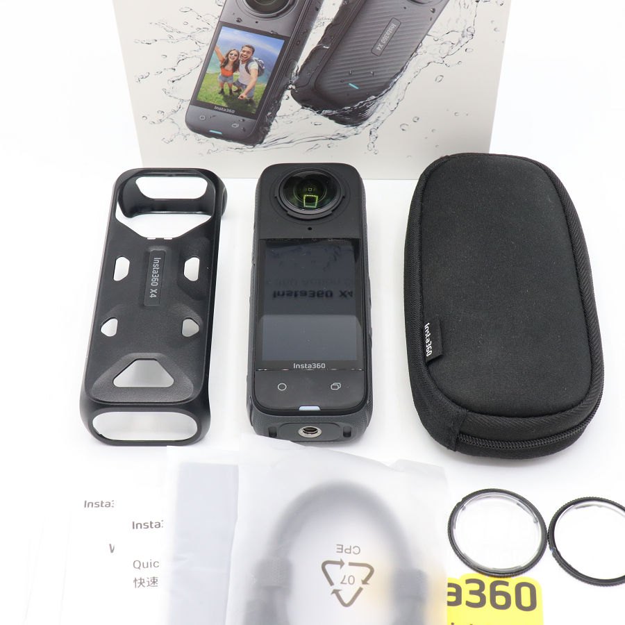 【美品】Insta360 X4 CINSABMA 360度カメラ 全天球 インスタ360 パノラマ 本体 【中古】