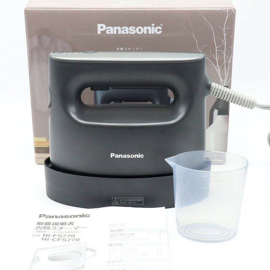 楽天市場】パナソニック panasonic 衣類スチーマー ベージュ ni-cfs770