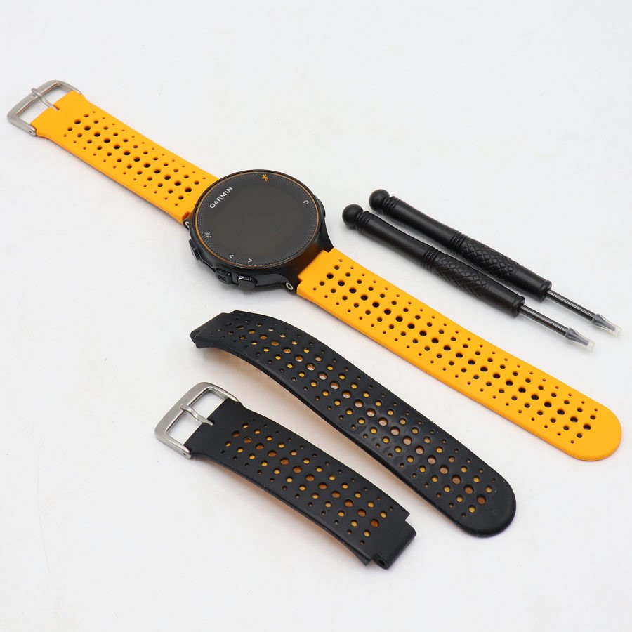 GARMIN ForeAthlete 235J BlackOrange 010-03717-6J スマートウォッチ フォアアスリート ガーミン 本体 【中古】