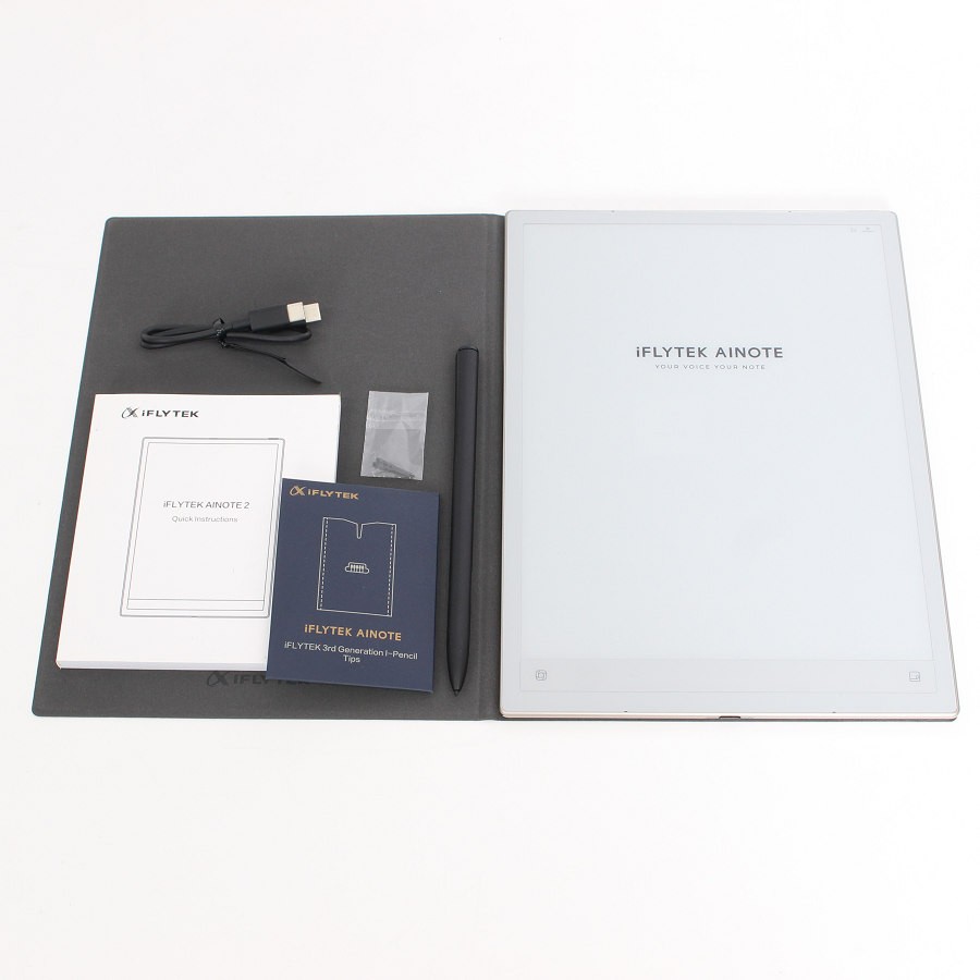 【お買い物マラソン限定クーポン】【美品】iFLYTEK AINOTE 2 XF-DX-B311E 電子ペーパータブレット 音声文字起こし 手書きノート アイフライテック 本体 【中古】