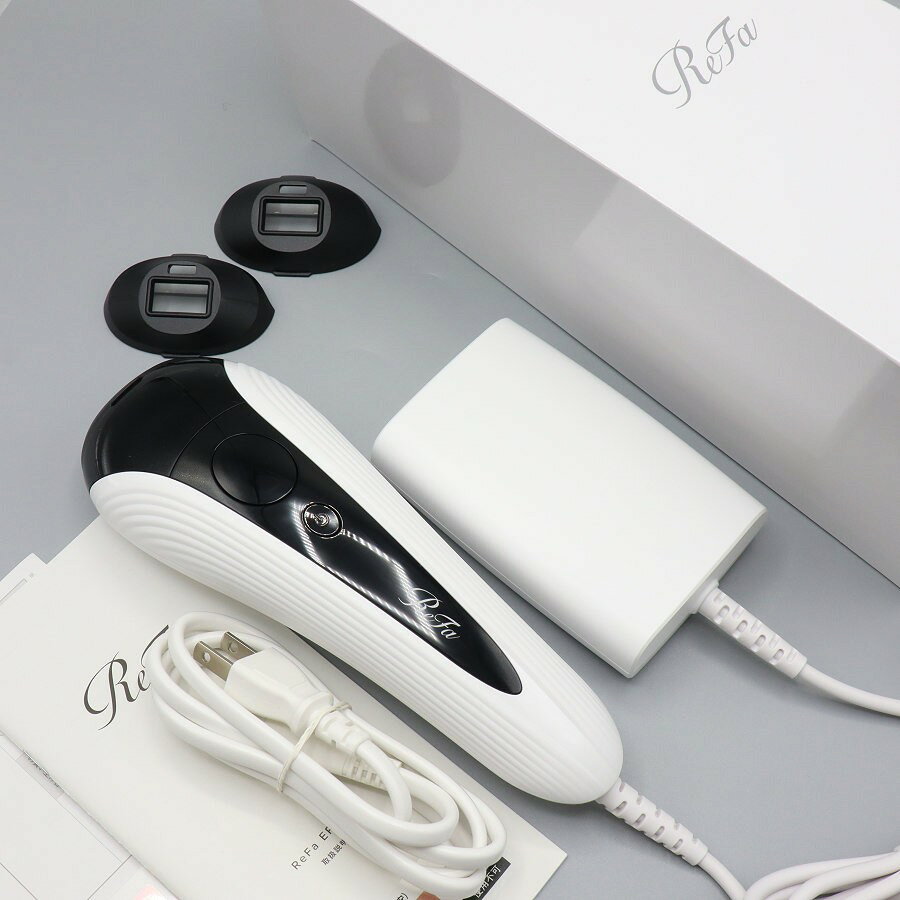 ■商品名 【美品】MTG ReFa EPI GO RE-AR-02A 光美容器 脱毛 リファ エピ ゴー 本体 ■商品状態 【A】大きなダメージもなく程度良好の美品 ・本体側面に若干の擦れはございますが、全体的に大きなダメージはなく良品です。 ・動作確認済みのためご購入後はすぐにご使用いただけます。 ・自社で梱包して発送いたします。 ※付属品は画像にあるものが全てとなります。 ■元箱・説明書について ・元箱：あり ・説明書：あり ・保証書：あり（印字なし） ◆サロンでも導入されているIPL方式を採用した光脱毛器。5段階の照射レベルを選べ、安心して使えるパワーに設定できる。 ◆肌の面積や凹凸に合わせたケアができるよう照射口とモードを2つずつ装備。面積が広い腕や脚などは連続照射、脇やVゾーンなどは通常モードで使える。 ◆照射回数は約30万発で、2週間に1回のケア（約100発）の場合約10年以上と長く使用可能。男性の手足のムダ毛ケアやヒゲの手入れにも適している。 ■商品ランク説明 当店が定める商品ランクは下記の商品状態からランク分けをおこなっております。 【N】未使用品 【S】数回使用程度の美品 【A】大きなダメージもなく程度良好の美品 【B】一般的な使用感のある商品 【C】傷、汚れがあり使用感を感じるUSED品 【D】傷・汚れなどが多く見受けられる難有品 【E】ジャンク品 ■発送について ・佐川急便でお支払い確認後、2営業日以内に発送いたします。 ※沖縄県及び離島のお客様はゆうパックでの【着払い】となりますので予めご了承ください。 ■古物商許可証 【大阪府公安委員会：第621010150412号】 ■ご購入の前にお読みください ・当店の明らかな商品説明の記載ミス等でない限り、ご購入後の返金・返品等の対応はできません。 ・ご購入後、3日以上ご連絡が取れないお客様につきましては、誠に勝手ながら購入の意思なしと判断し、キャンセル扱いとさせていただく場合がございますので予めご了承ください。 ■返金・返品について ・購入した商品と異なる場合 ・説明欄に記載のない大きなダメージがあった場合 ・サイズや記載と違うお色の場合 ・初期動作不良があった場合 上記の内容に該当する場合のみ返金・返品をお受けいたします。 ※若干の状態の違いなどの個人的主観、ご注文間違いやスペックの認識の相違、思っていた商品と違うなど、個人的な理由での返品はお受けできません。 ■商品番号 062779