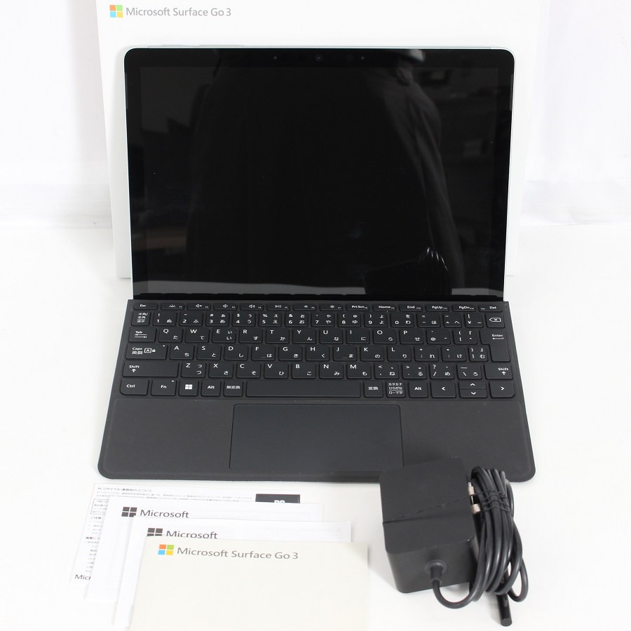 【お買い物マラソン限定クーポン】【美品】Microsoft Surface Go 3 8VA-00015 プラチナ 128GB サーフェス ゴー マイクロソフト タブレット 本体 【中古】