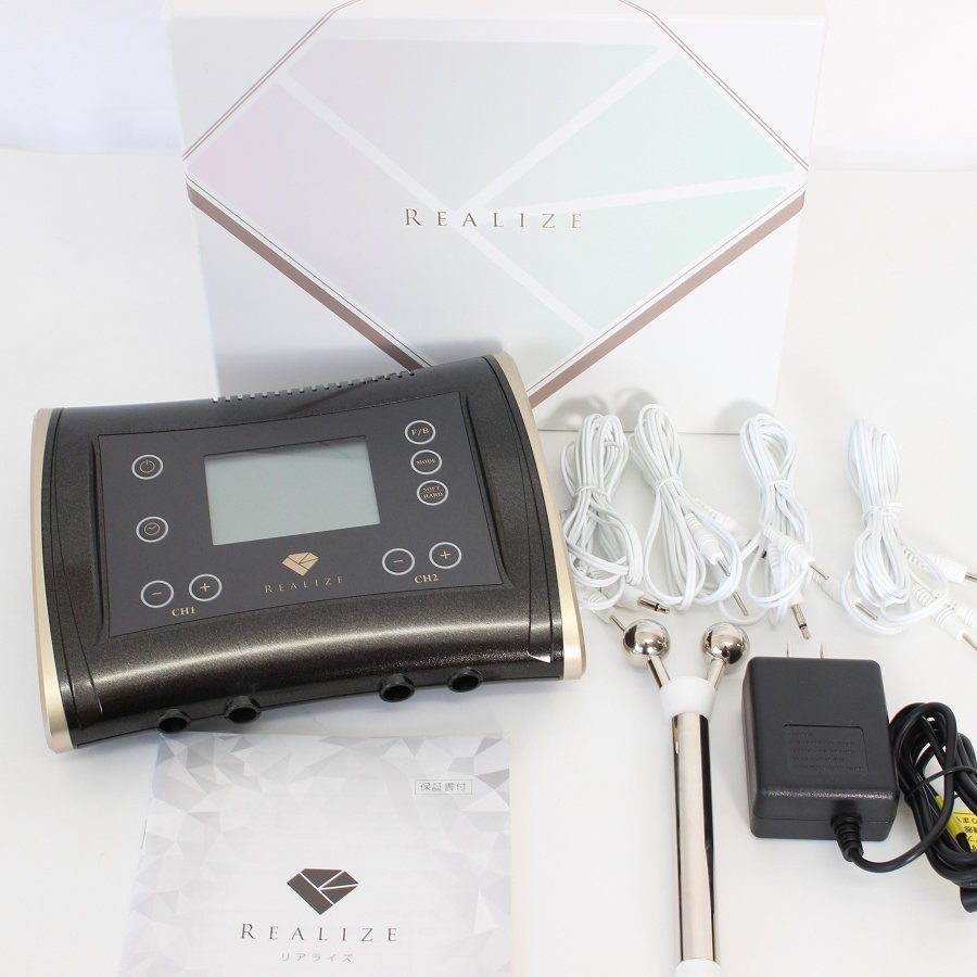 【美品】スリムビューティハウス REALIZE ホームケア EMS テクノリンク 美容機器 リアライズ 本体 【中古】