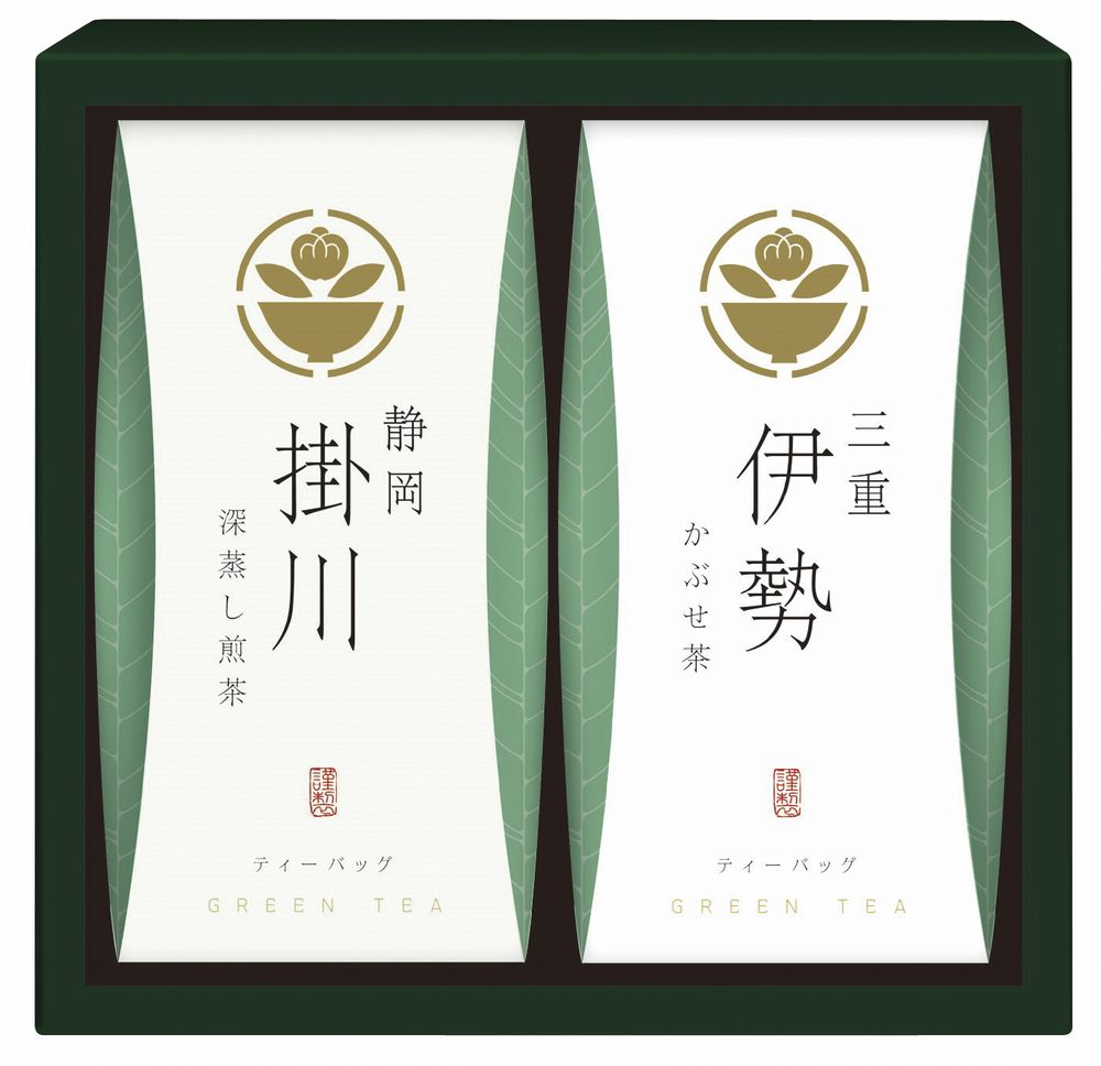 日本各地の銘茶を楽しめるティーバッグのお茶ギフトです。 ■ブランド：茶の国めぐり ■メーカー品番：TBA-10 ■温度帯：常温 ■賞味期間（製造日から）：360日間 ■商品内容：静岡 掛川深蒸し煎茶ティーバッグ（3g×5P）・三重 伊勢かぶせ茶ティーバッグ（3g×5P） ■箱サイズ：箱157×166×53mm ■商品重量：170g ■メーカーコード：20123 ■生産国：日本 ■備考：※★マークが付いた商品は軽減税率の適用対象商品となります。