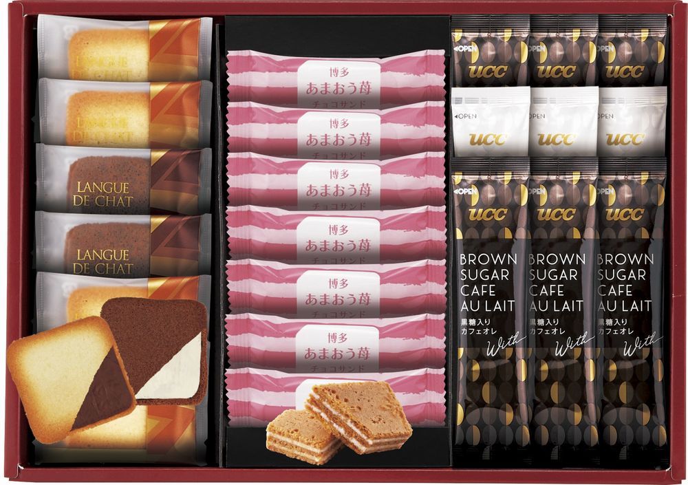 乐天商城 - はかたあまおう苺チョコサンド・菓子詰合せ ギフト プレゼント 結婚 出産 内祝い お祝い 出産内祝い お返し お祝い返し 香典返し 引っ越し ご挨拶 快気祝い 入学 就職 退職 贈答品 AS-310N ★