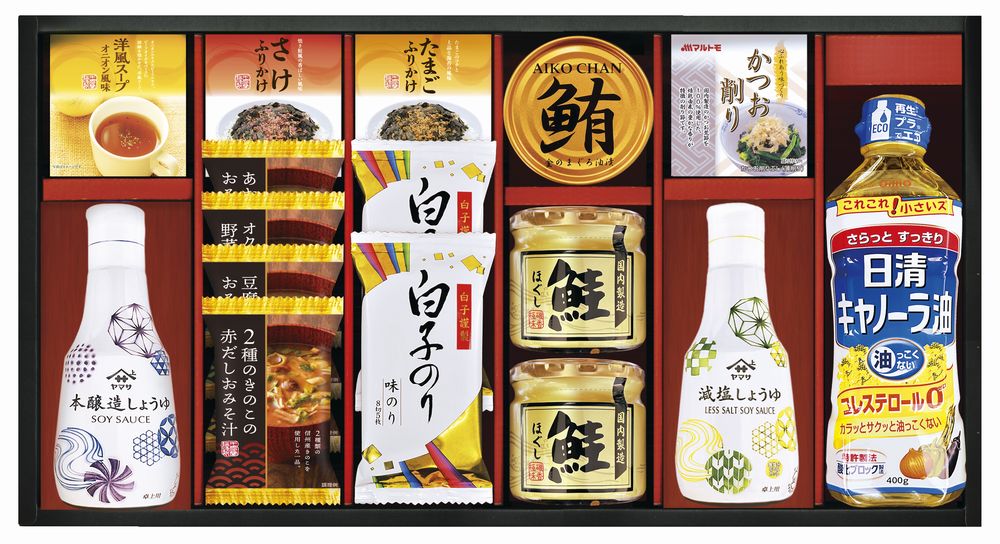 乐天商城 - ヤマサ鮮度しょうゆ&フリーズドライ バラエティセット ギフト プレゼント 結婚 出産 内祝い お祝い 出産内祝い お返し お祝い返し 香典返し 引っ越し ご挨拶 快気祝い 入学 就職 退職 贈答品 CR-70 ★
