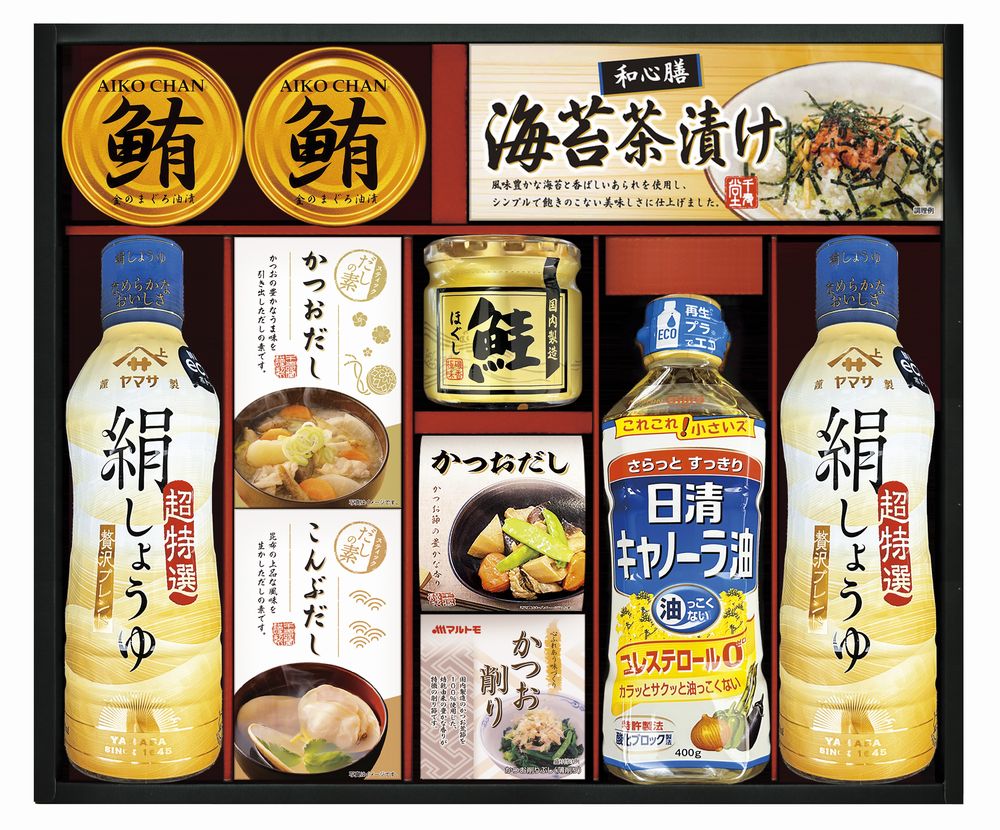 乐天商城 - ヤマサ絹しょうゆバラエティギフト ギフト プレゼント 結婚 出産 内祝い お祝い 出産内祝い お返し お祝い返し 香典返し 引っ越し ご挨拶 快気祝い 入学 就職 退職 贈答品 KI-70R2 ★