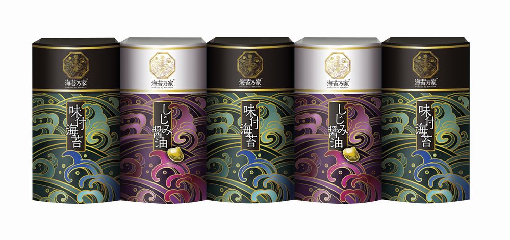 乐天商城 - 海苔乃家 有明味くらべ 海苔詰合せ5本 ギフト プレゼント 結婚 出産 内祝い お祝い 出産内祝い お返し お祝い返し 香典返し 引っ越し ご挨拶 快気祝い 入学 就職 退職 贈答品 NNY-BE2 ★