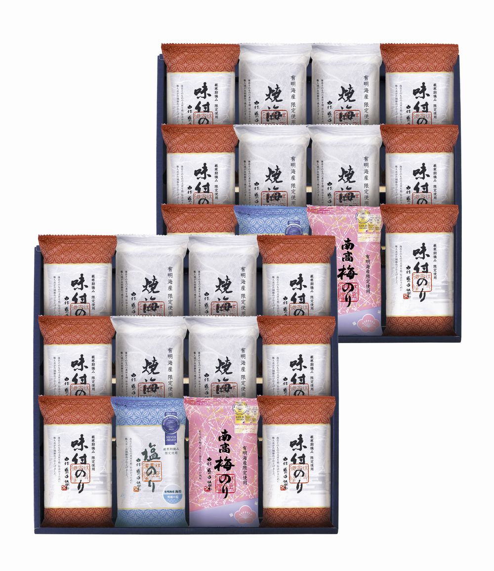 乐天商城 - 金賞銀賞 食べくらべ海苔GIFT ギフト プレゼント 結婚 出産 内祝い お祝い 出産内祝い お返し お祝い返し 香典返し 引っ越し ご挨拶 快気祝い 入学 就職 退職 贈答品 GSNR-ED3 ★