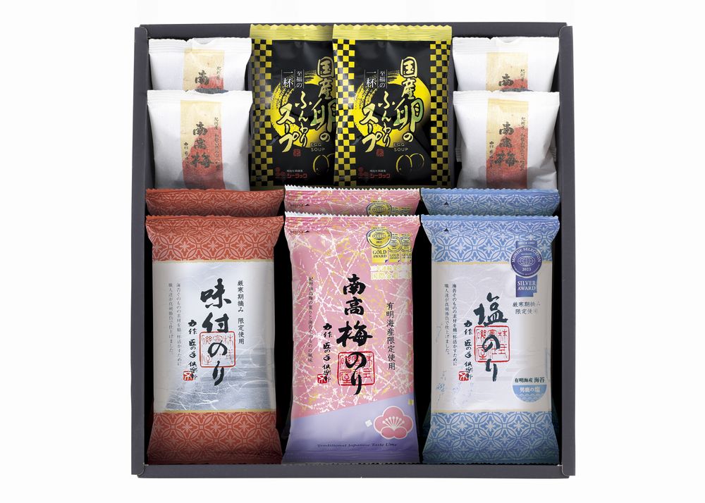 乐天商城 - モンドセレクション 金賞銀賞 海苔セット ギフト プレゼント 結婚 出産 内祝い お祝い 出産内祝い お返し お祝い返し 香典返し 引っ越し ご挨拶 快気祝い 入学 就職 退職 贈答品 MDS-CJ3 ★
