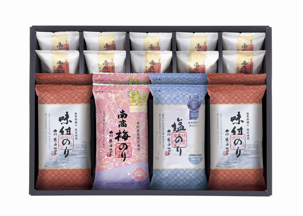 樂天商城 - モンドセレクション 金賞銀賞 海苔セット ギフト プレゼント 結婚 出産 内祝い お祝い 出産内祝い お返し お祝い返し 香典返し 引っ越し ご挨拶 快気祝い 入学 就職 退職 贈答品 MDS-EJ3 ★