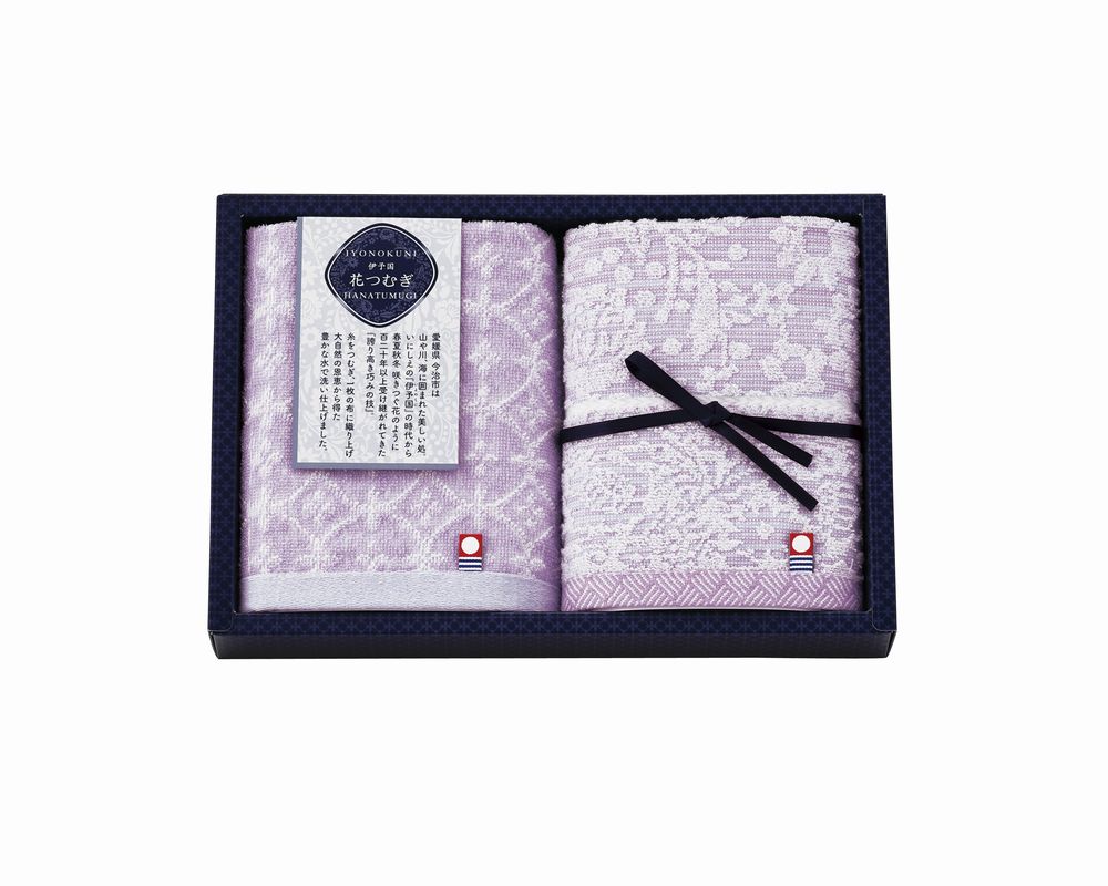 樂天商城 - 伊予国 花つむぎ つむぎ ウォッシュタオル2P ギフト プレゼント 結婚 出産 内祝い お祝い 出産内祝い お返し お祝い返し 香典返し 引っ越し ご挨拶 快気祝い 入学 就職 退職 贈答品 IH-1531