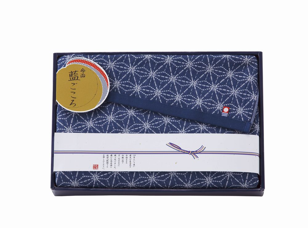 乐天商城 - 藍ごころ バスタオル ギフト プレゼント 結婚 出産 内祝い お祝い 出産内祝い お返し お祝い返し 香典返し 引っ越し ご挨拶 快気祝い 入学 就職 退職 贈答品 IGB-1935