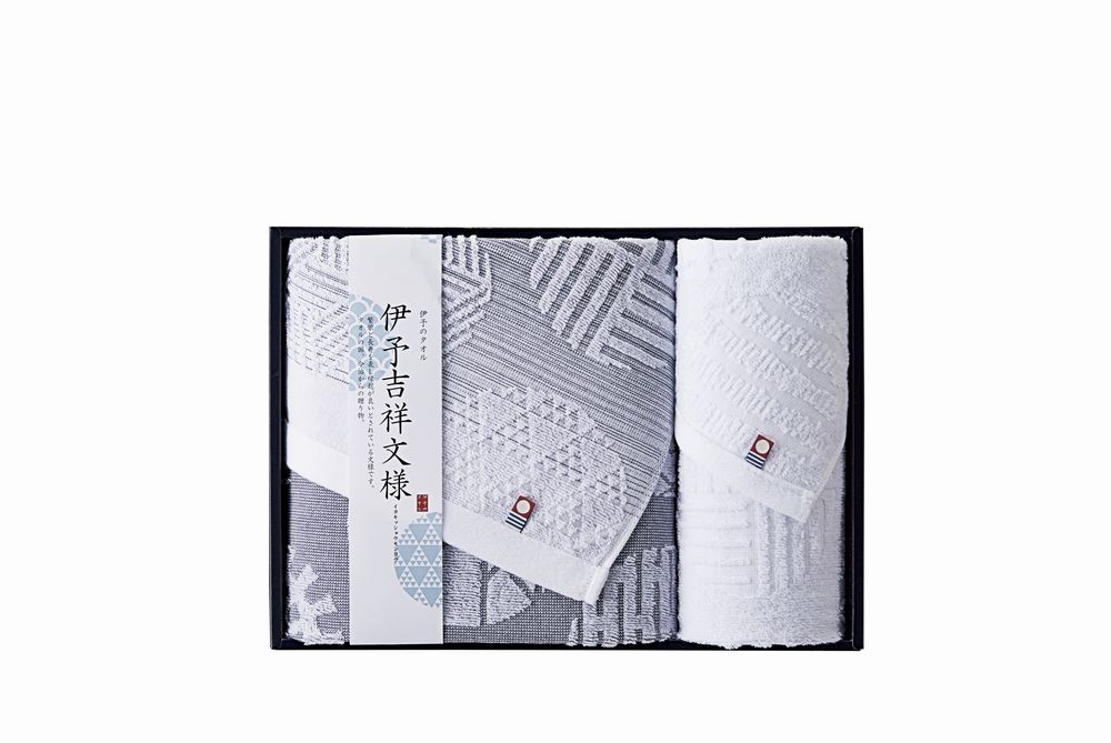 Toyobo - 伊予吉祥文様 タオルセット ギフト プレゼント 結婚 出産 内祝い お祝い 出産内祝い お返し お祝い返し 香典返し 引っ越し ご挨拶 快気祝い 入学 就職 退職 贈答品 IM3545