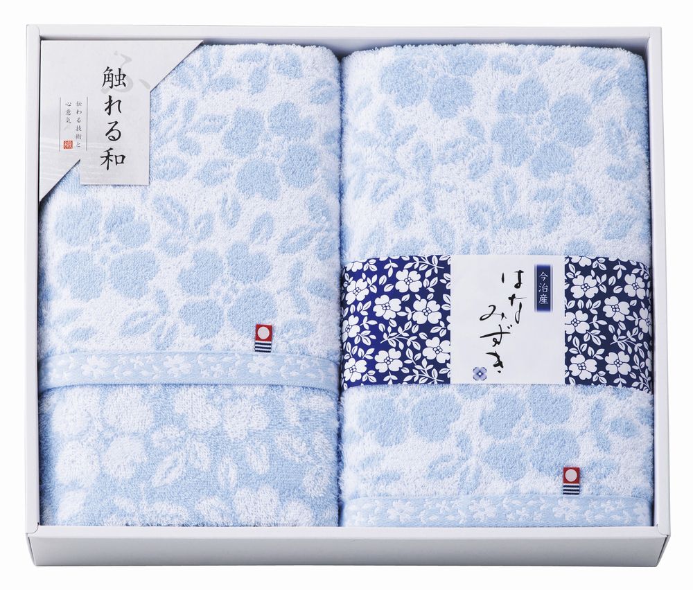 乐天商城 - 触れる和 はなみずき バスタオル2P ギフト プレゼント 結婚 出産 内祝い お祝い 出産内祝い お返し お祝い返し 香典返し 引っ越し ご挨拶 快気祝い 入学 就職 退職 贈答品 HN-8860