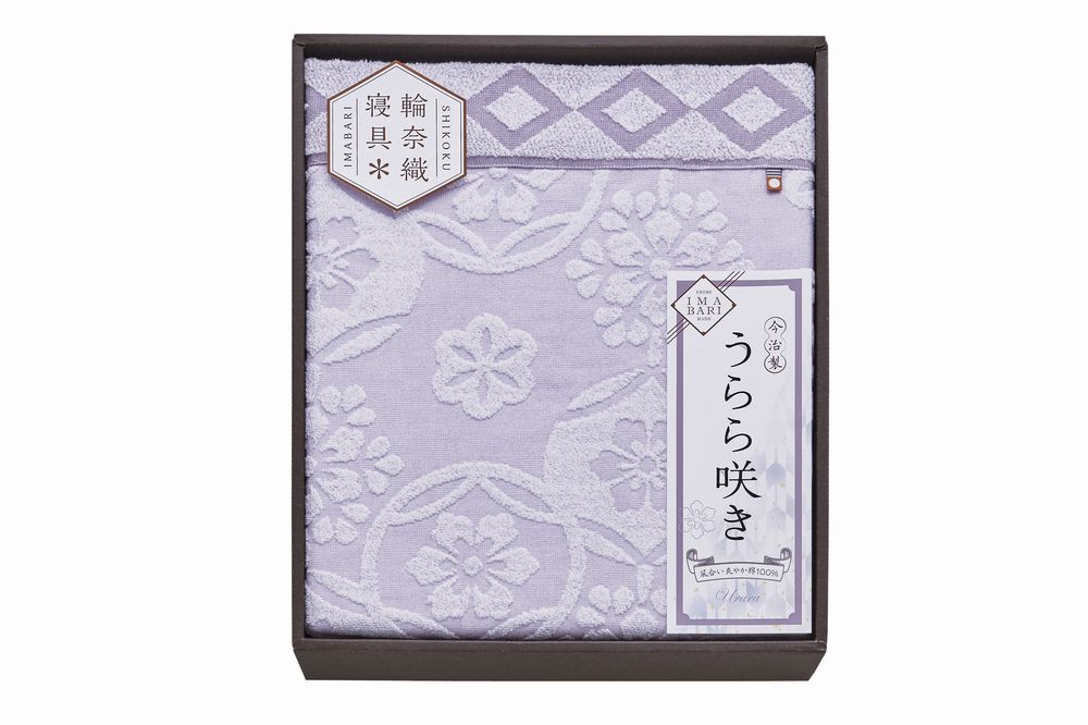 乐天商城 - 今治 うらら咲き タオルケット ギフト プレゼント 結婚 出産 内祝い お祝い 出産内祝い お返し お祝い返し 香典返し 引っ越し ご挨拶 快気祝い 入学 就職 退職 贈答品 ITU66080