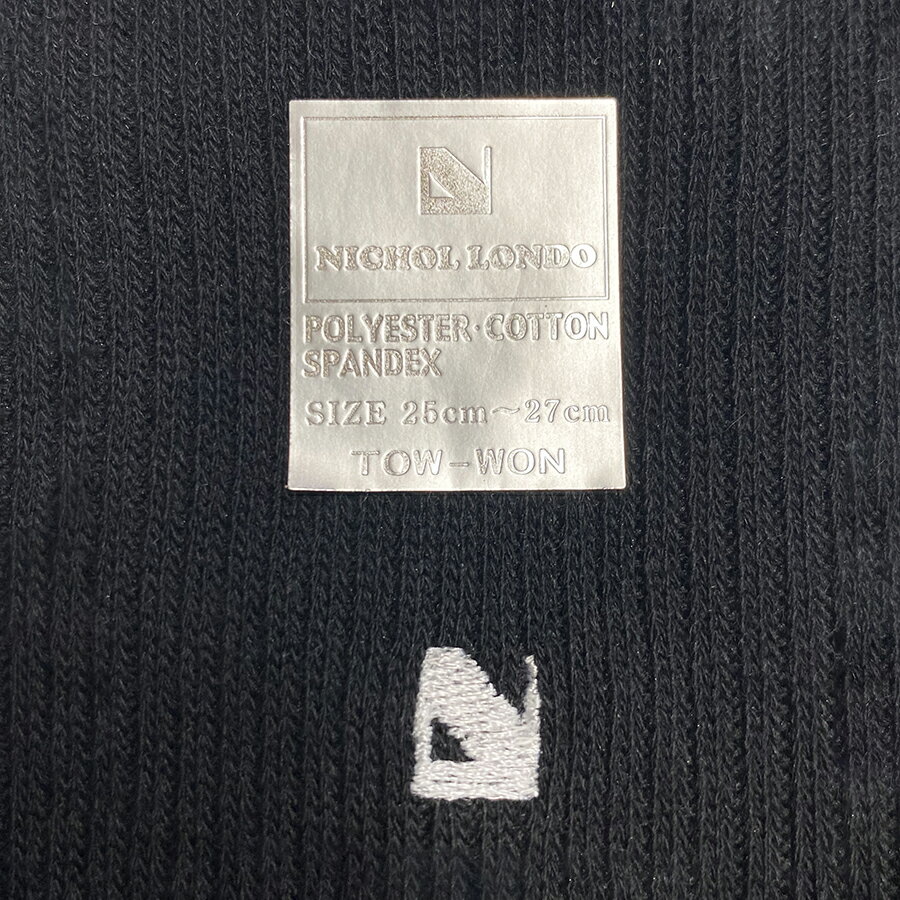 【75%OFF 訳アリ 半額 以上】【ニコルロンド NICHOL LONDO カジュアル メンズ ソックス 25-27cm】 男性用 靴下 3980円以上で送料無料 スーパーSALE