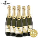 【ノンアルコール スパークリングワイン VINTENSE ヴィンテンス 0.0％ 750ml ブラン 6本 セット】 発泡 辛口 ベルギー ノンアルコール スパークリング ワイン 贈り物 記念日 パーティー お祝い ギフト プレゼント