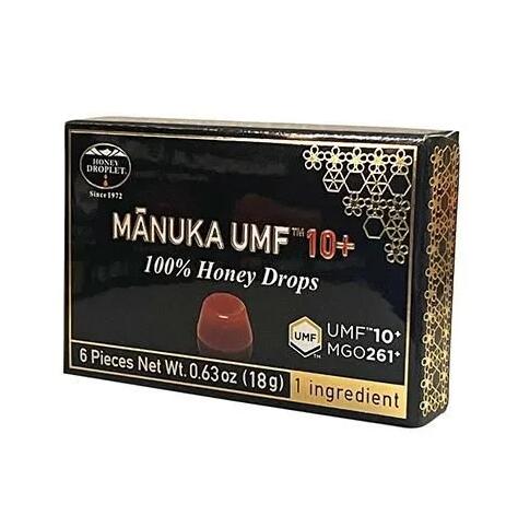 マヌカハニー キャンディ マヌカハニー のど飴 「UMF 10+ 」ハニードロップレット マヌカハニー はちみつ 蜂蜜 マヌカキャンディ ハニージャパン【月間優良ショップ受賞】