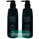 ティアーズ ウエル&ウエル ビタミン シャンプー 500mL「2本セット」ウェル&ウェル ヘアシャンプー WELL &WELL ヘアカラーの色落ちを防ぐ