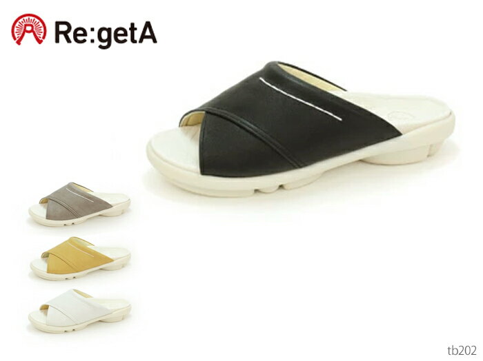 2ball ツヴォル TB-202 ステッチ サンダル つっかけ レディース ミュール 歩きやすい