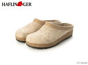 ハフリンガー HAFLINGER トーベン ルームシューズ ホームシューズ スリッパ ウール メンズ レディース HL71300104 ウッドスモーク(4)
