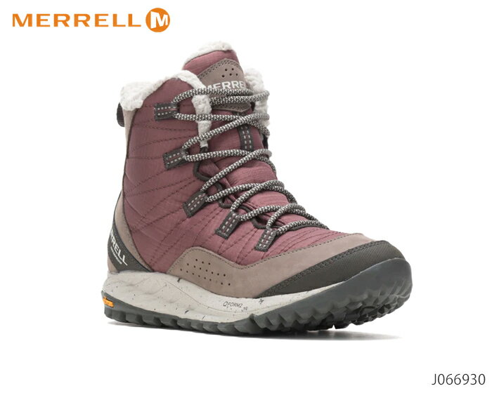 MERRELL メレル ANTORA SNEAKER BOOT WATERPROOF アントラ スニーカー ブーツ ウォータープルーフ J066930 レディース アウトドア ウィンターブーツ 機能性 通気性 軽量 防水 靴 正規品 1