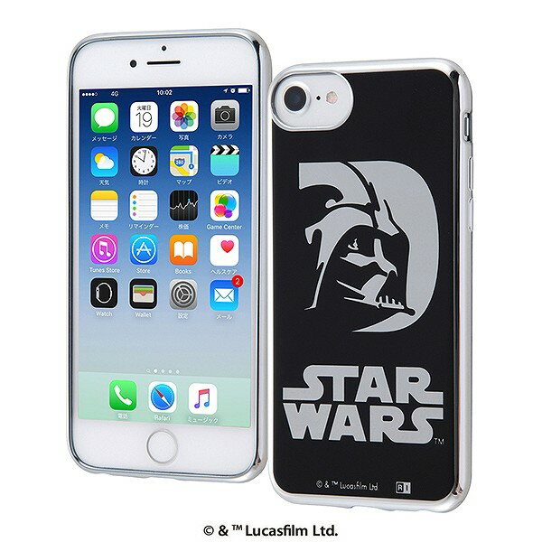 【ポイント10倍※要エントリー】iPhone8 iPhone7 iPhone6s iPhone6 スマホケース スターウォーズ カバー BB-8 ダース・ベイダー スター・ウォーズ 最後のジェダイ メタリック TPUソフトケース | かわいい おしゃれ 可愛い 人気 携帯ケース 便利 カバー ケース