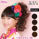 子供用 ウィッグ 4色 PRISILA つけ毛 付け毛 ロング キッズ 子供 プリシラ ガールズロープウィッグ ガールズMIXカール GVO-01 ウイッグ 七五三 入学 入園 発表会 イベント ポニーテール ハロウィン かわいい 可愛い おしゃれ 姫様 プリンセス 簡単 髪飾り