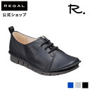 【公式】 R. S08C カジュアルレースアップ ブラックブラック カジュアルシューズ レディース アールドット REGAL CORPORATION リーガル ...