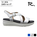 【公式】 R. S13C 厚底ウエッジサンダル シルバー サンダル レディース アールドット REGAL CORPORATION リーガル コーポレーション