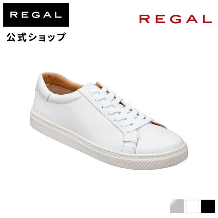 楽天REGAL FOOT COMMUNITY楽天市場店【公式】 REGAL BE83 コートスニーカー ホワイト スニーカー レディース リーガル | くつ シューズ 靴 ウィメンズ 女性用 レザースニーカー レザー きれいめスニーカー レディーススニーカー シンプル 大学生 本革 カジュアル 白スニーカー 革 歩きやすい